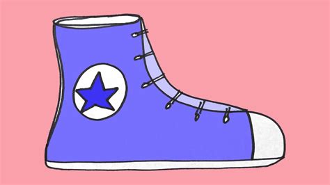 how to draw cartoon shoes